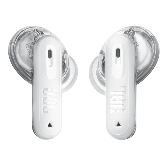 JBL Tune Beam 2 Ghost Edition - Ghost White - True Wireless Noise Cancelling Earbuds - Front